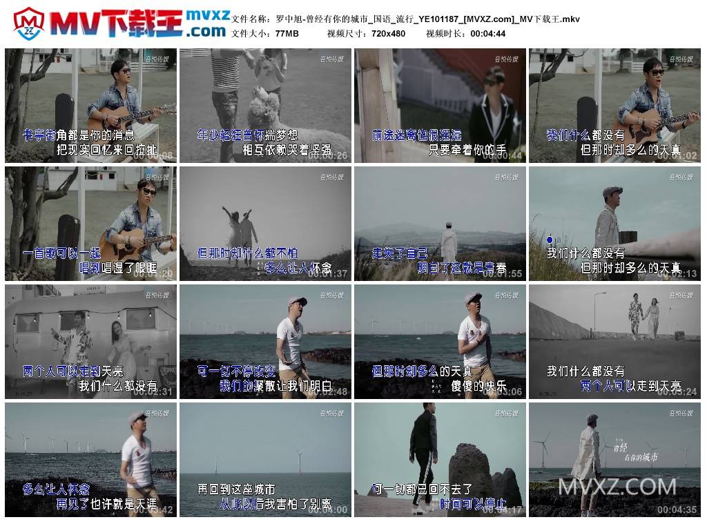 罗中旭-曾经有你的城市_国语_流行_YE101187